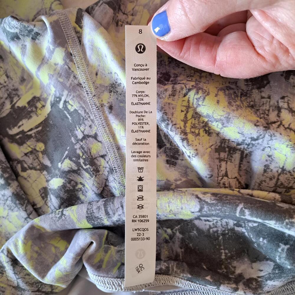 Lululemon Wunder Train HR 25" Cinder Grain Smoked Spruce - 8 - Picture 7 of 8